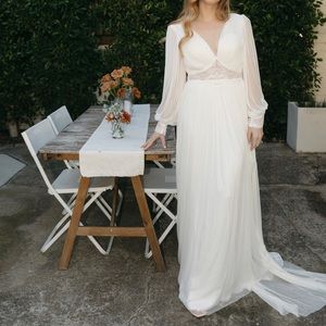 Bhldn Wedding Dress Catherine Deane “Jolie” gown